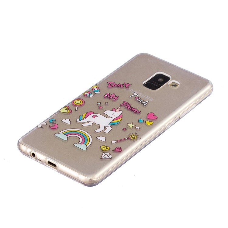 Pattern Printing IMD TPU Case Accessories Mobile for Samsung Galaxy S9 SM-G960 - Unicorn Pattern-3
