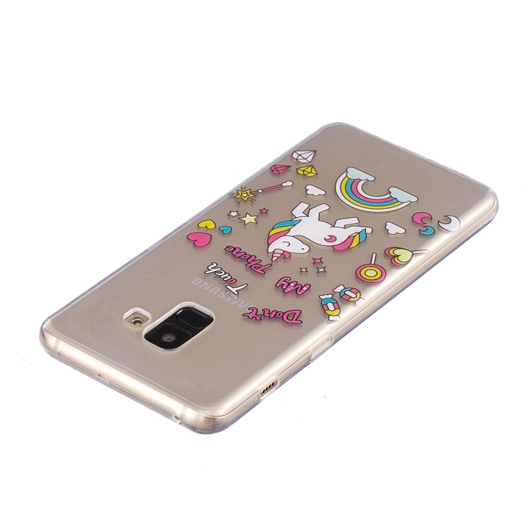Pattern Printing IMD TPU Case Accessories Mobile for Samsung Galaxy S9 SM-G960 - Unicorn Pattern-4