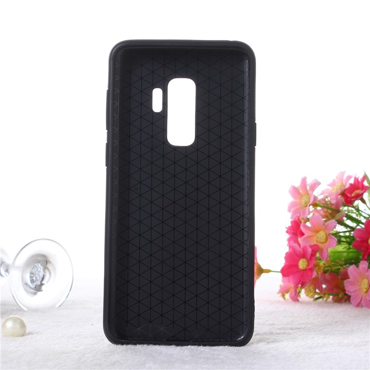 Embossment Cartoon Pattern TPU + PC Hybrid Mobile Phone Shell with Kickstand for Samsung Galaxy S9 Plus SM-G965 - Hearts-6