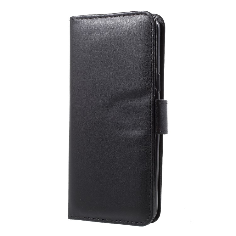 Wallet Stand Flip Leather Phone Cover for Samsung Galaxy S9 G960 - Black-3