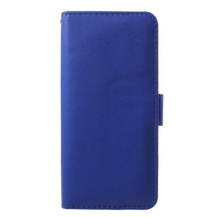 

Wallet Stand Flip Leather Mobile Shell for Samsung Galaxy S9 G960 - Blue