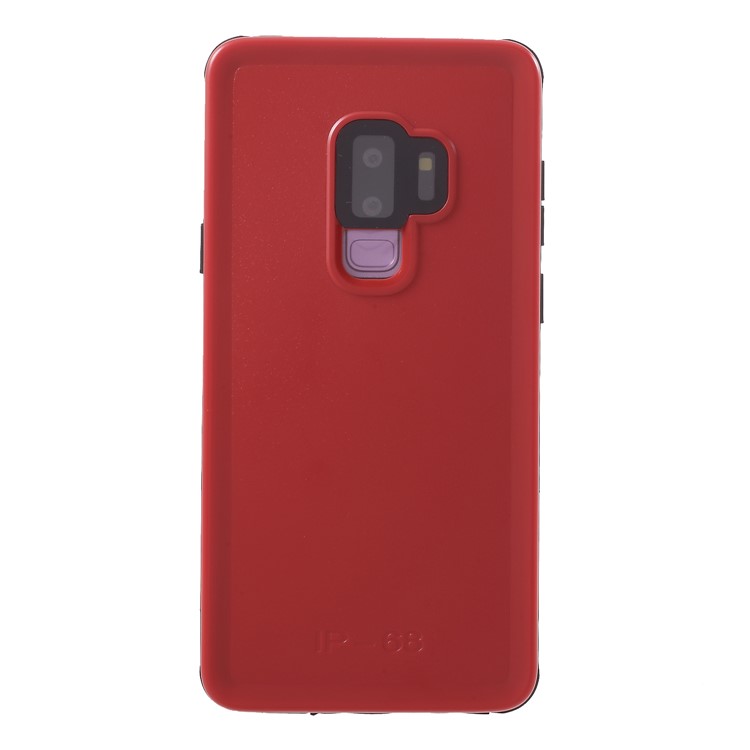 IP68 3M PC Underwater Dirt/Dust/Snow Proof Waterproof Case for Samsung Galaxy S9+ SM-G965 - Red-2