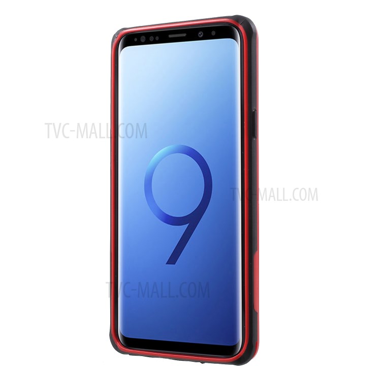 IP68 3M PC Underwater Dirt/Dust/Snow Proof Waterproof Case for Samsung Galaxy S9+ SM-G965 - Red-5