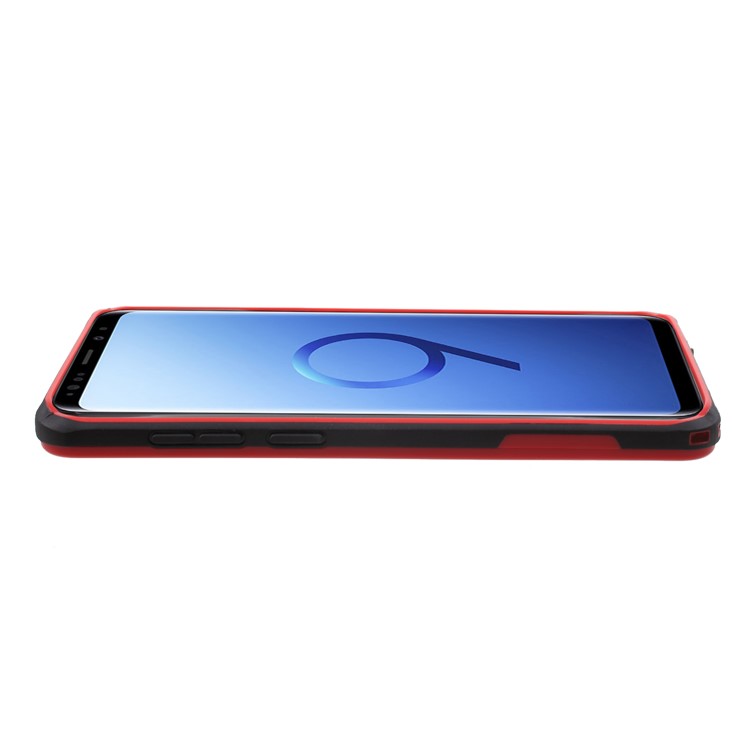 IP68 3M PC Underwater Dirt/Dust/Snow Proof Waterproof Case for Samsung Galaxy S9+ SM-G965 - Red-7