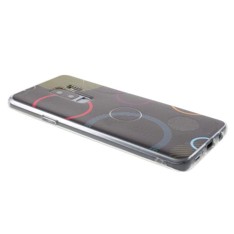 MERCURY GOOSPERY Da Vinci Series Pattern Printing Soft TPU Jelly Case for Samsung Galaxy S9+ SM-G965 - Black-4