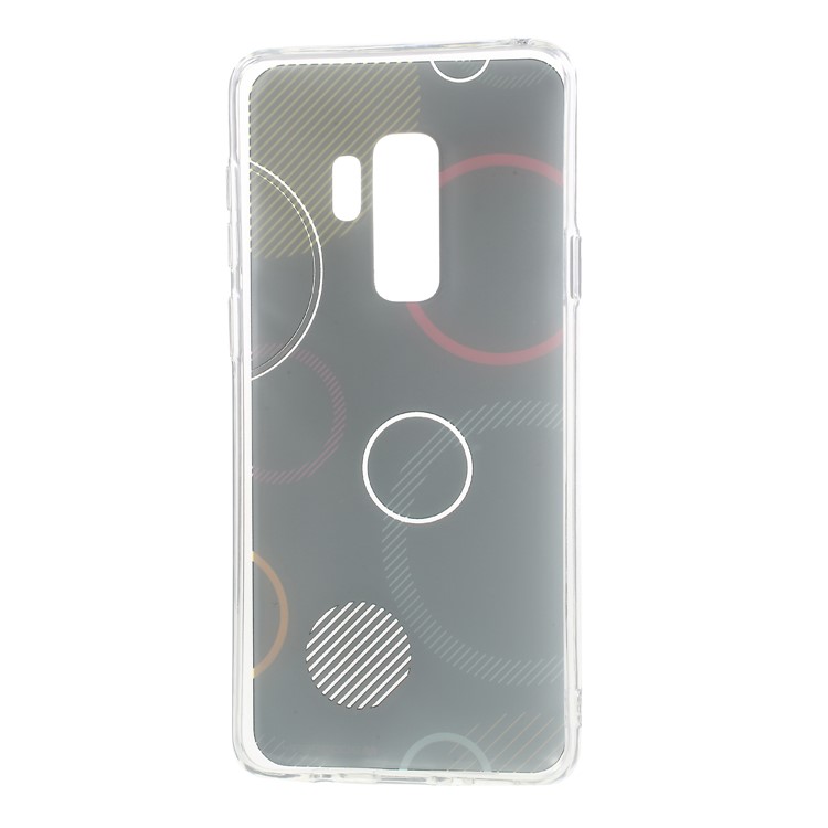 MERCURY GOOSPERY Da Vinci Series Pattern Printing Soft TPU Jelly Case for Samsung Galaxy S9+ SM-G965 - Black-6