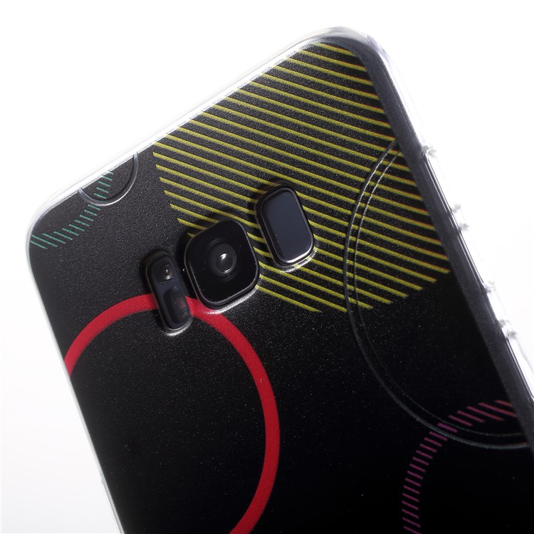MERCURY GOOSPERY Da Vinci Series Pattern Printing Soft TPU Jelly Case for Samsung Galaxy S8+ SM-G955 - Black-5
