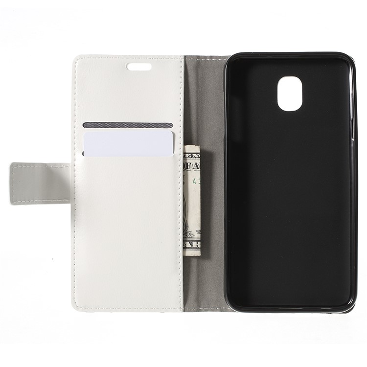 Pattern Printing Stand Leather Wallet Folio Phone Cover for Samsung Galaxy J7 (2018) J737 - Bloody Wolf-6