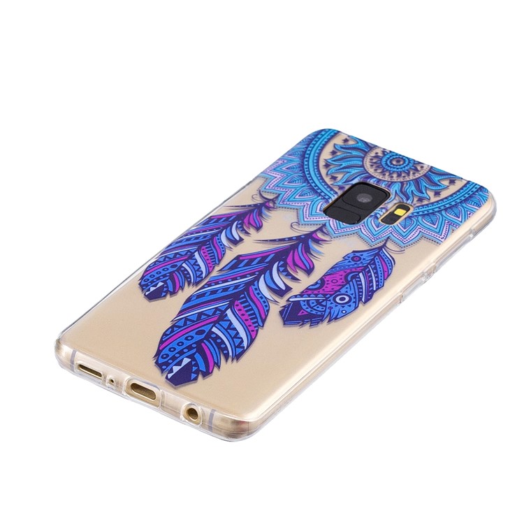 Pattern Printing Soft TPU Protective Mobile Phone Case for Samsung Galaxy S9 SM-G960 - Dream Catcher-2