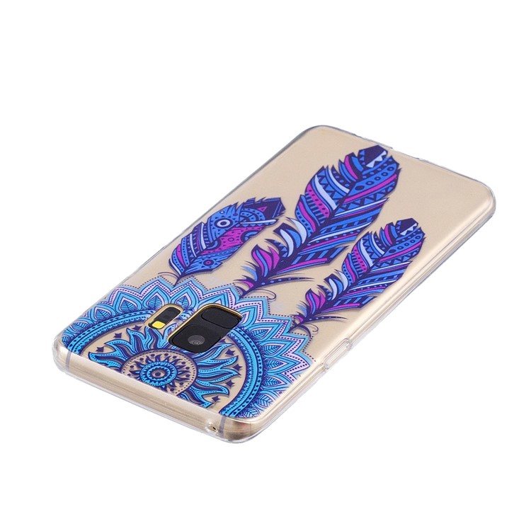 Pattern Printing Soft TPU Protective Mobile Phone Case for Samsung Galaxy S9 SM-G960 - Dream Catcher-3
