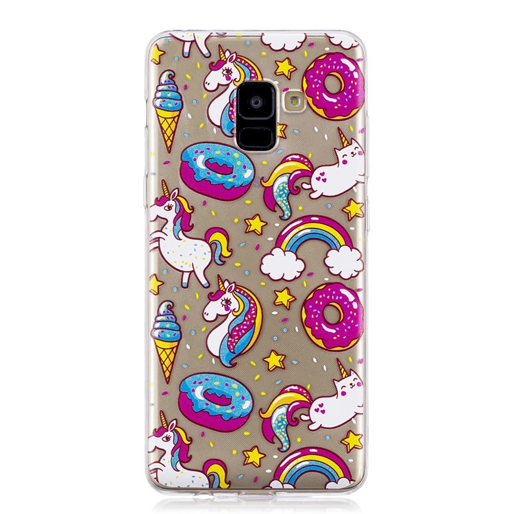 

Модельная Печать IMD TPU Корпус Для Samsung Galaxy S9 SM-G960 - Пончики И Единороги