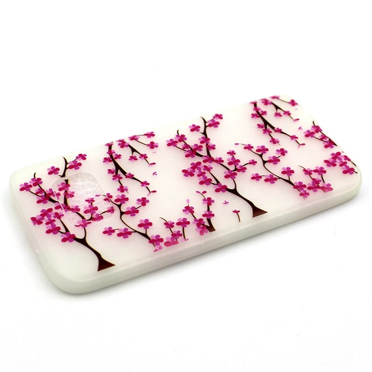Luminous Glow Gel TPU Cover for Samsung Galaxy S7 - Plum Blossom-5