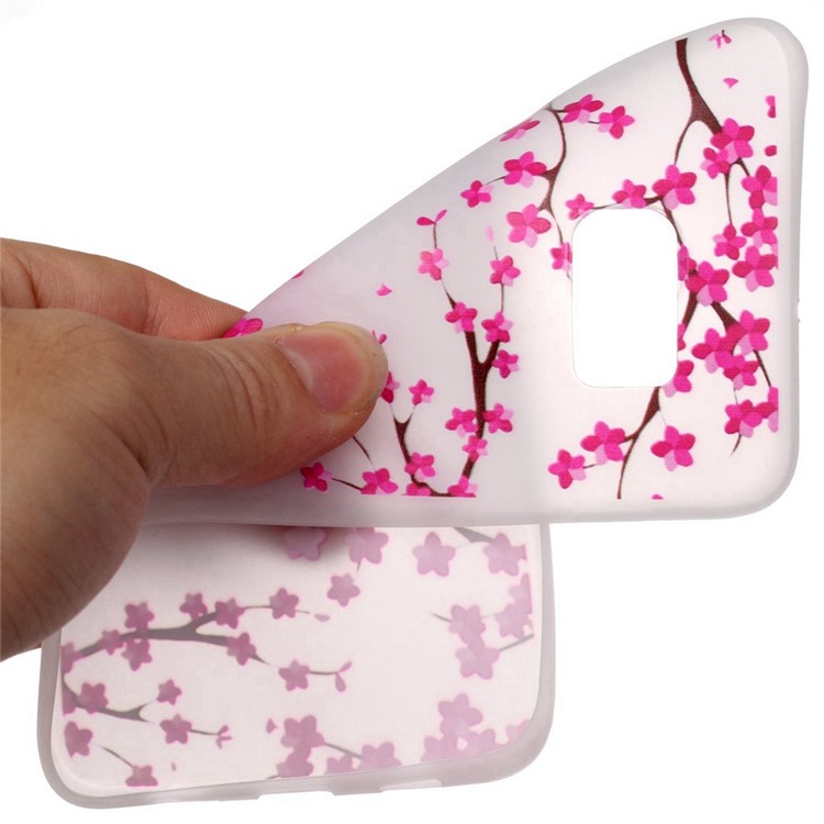 Luminous Glow Gel TPU Cover for Samsung Galaxy S7 - Plum Blossom-9