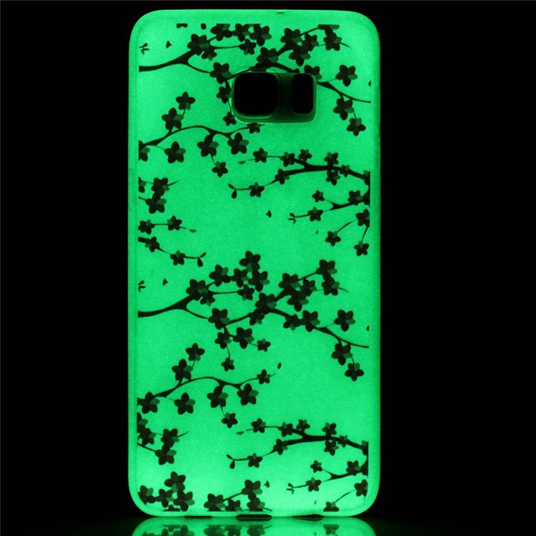 Luminous Glow Gel TPU Cover for Samsung Galaxy S7 - Plum Blossom-11