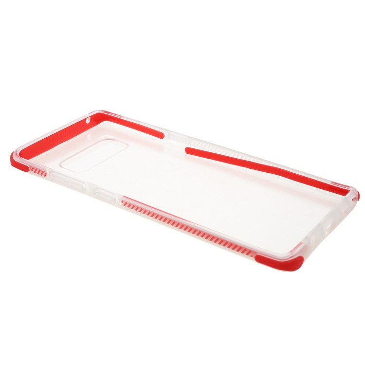 Bi-color Shock-proof TPU Back Case for Samsung Galaxy Note 8 SM-N950 - Red-4