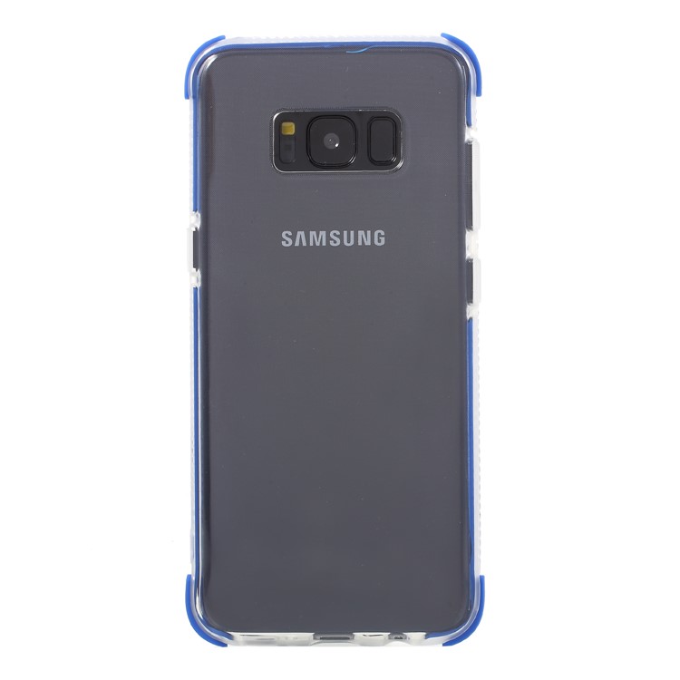 

Two-tone Drop-proof TPU Phone Shell Protector for Samsung Galaxy S8 G950 - Blue