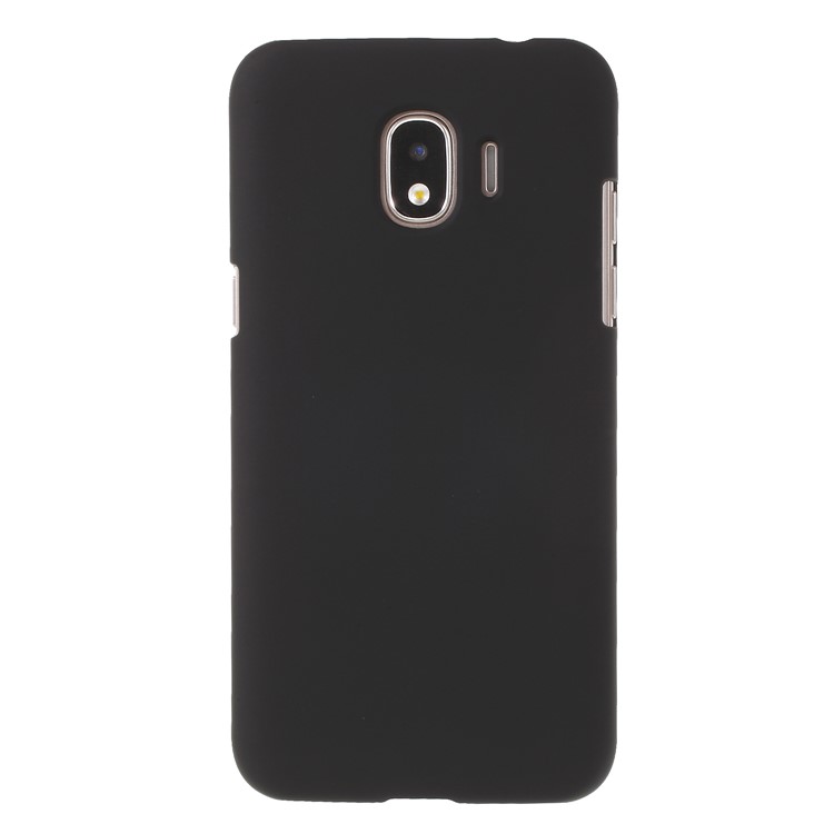 Rubberized Plastic Hard Back Phone Case for Samsung Galaxy J2 Pro 2018 - Black-2