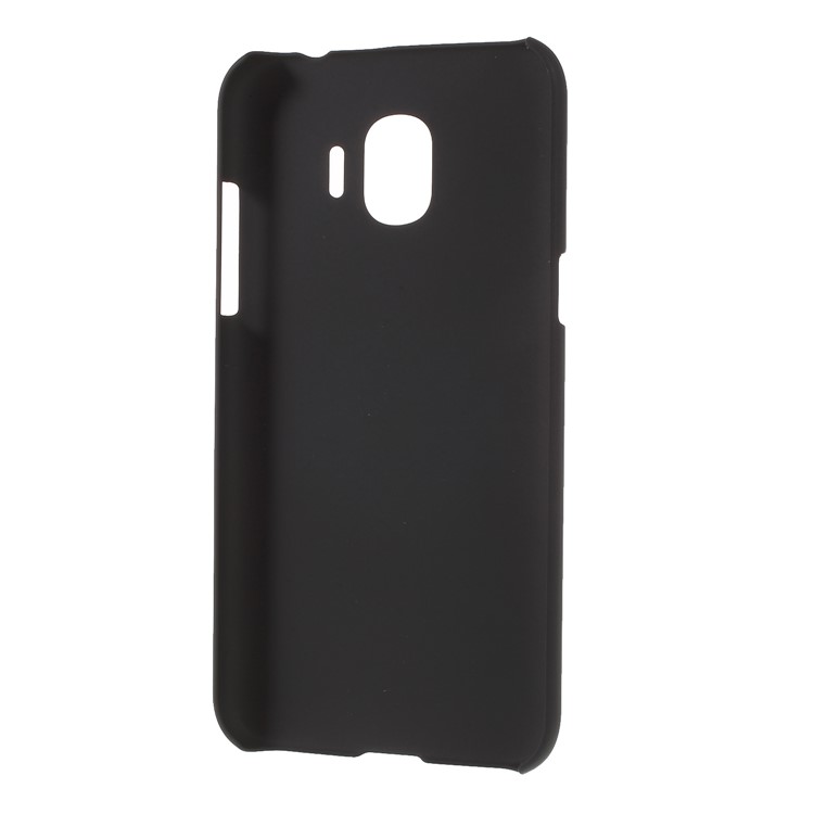 Rubberized Plastic Hard Back Phone Case for Samsung Galaxy J2 Pro 2018 - Black-5