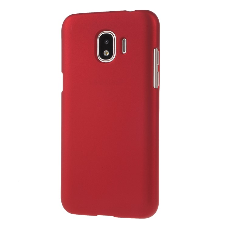 Rubberized Plastic Hard Back Phone Shell for Samsung Galaxy J2 Pro 2018 - Red-3