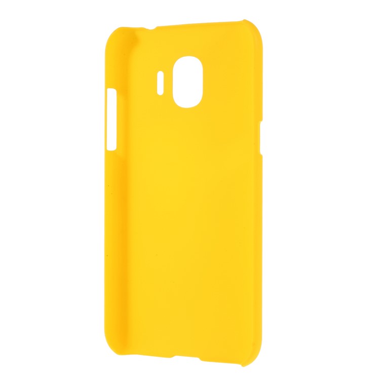 Caja De Cáscara Móvil Del Protector Plástico Cauchotado Para Samsung Galaxy J2 Pro 2018 - Amarillo-4