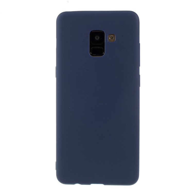 

Matte TPU Case Phone Shell for Samsung Galaxy A8+ (2018) - Dark Blue, Galaxy A8+ (2018)
