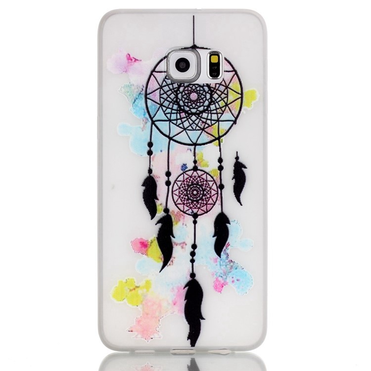 Noctilucent TPU Gel Phone Case for Samsung Galaxy S7 edge - Dream Catcher-2