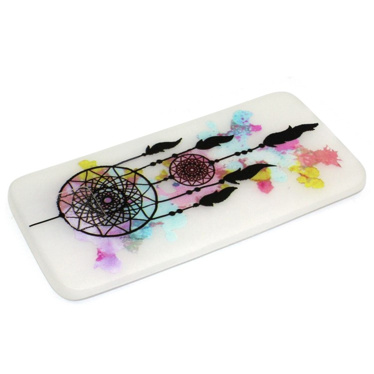 Noctilucent TPU Gel Phone Case for Samsung Galaxy S7 edge - Dream Catcher-3
