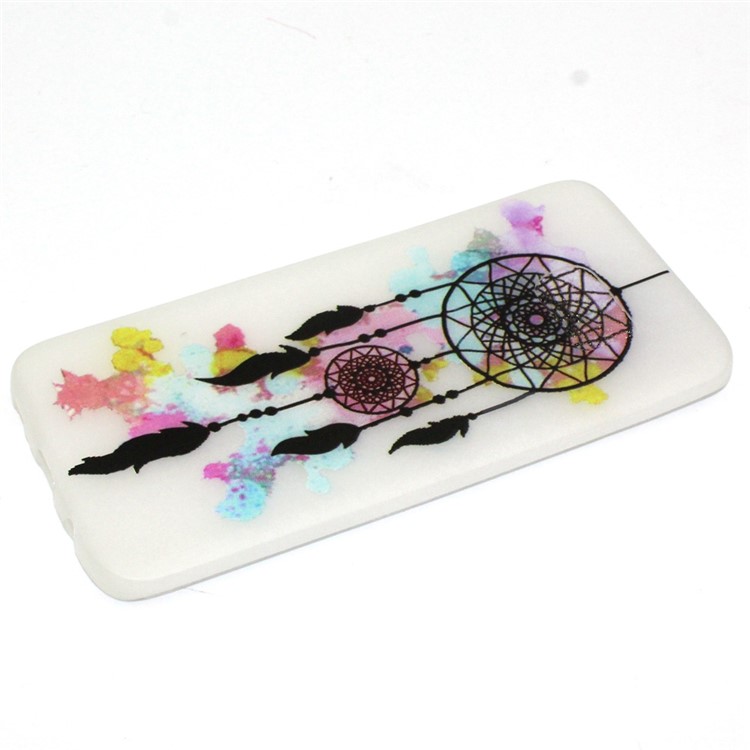 Noctilucent TPU Gel Phone Case for Samsung Galaxy S7 edge - Dream Catcher-4