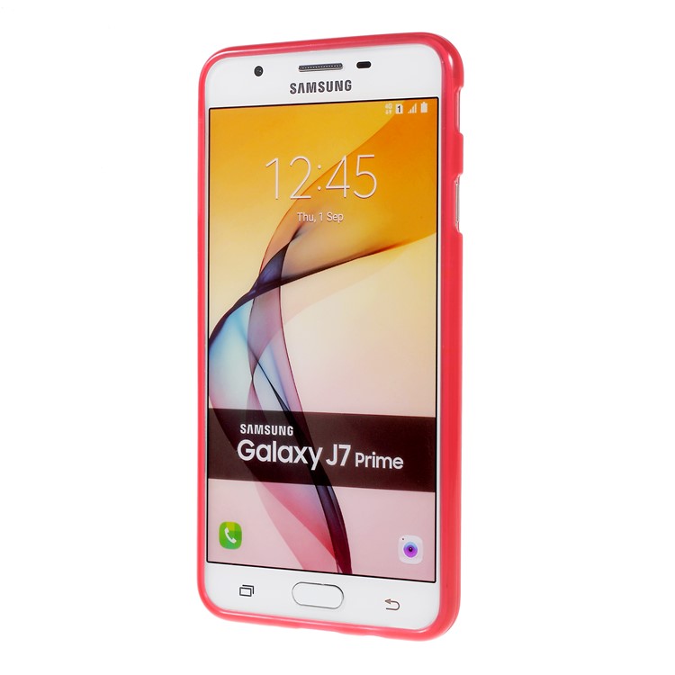 Double-sided Matte TPU Phone Case for Samsung Galaxy J7 Prime (2018) - Red-3