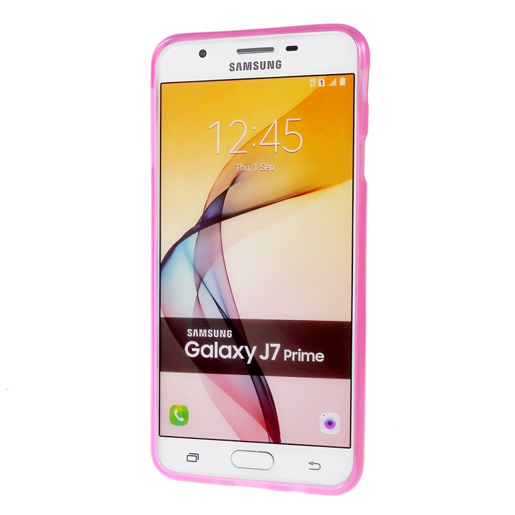 Double-sided Matte TPU Shell for Samsung Galaxy J7 Prime (2018) - Rose-3
