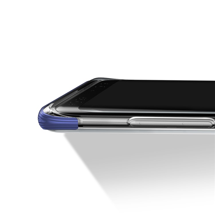 BASEUS Для Галактики Samsung S9 SM-G960 Бронированный Гибридный Телефон Защитный Чехол (pc + Tpu) - Синий-15
