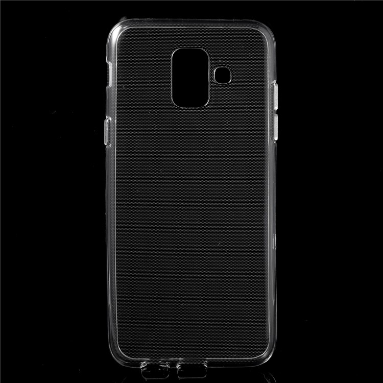 Transparent TPU Back Phone Case with Non-slip Inner for Samsung Galaxy A6 (2018)-1