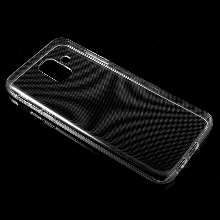 Transparent TPU Back Phone Case with Non-slip Inner for Samsung Galaxy A6 (2018)-3