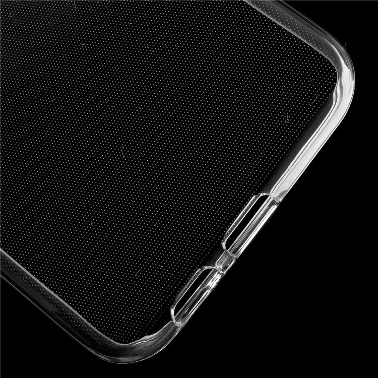 Transparent TPU Back Phone Case with Non-slip Inner for Samsung Galaxy A6 (2018)-5