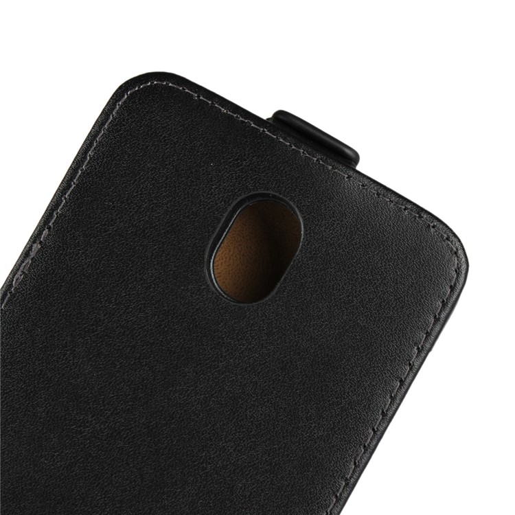 Vertical Flip Genuine Split Leather Case for Samsung Galaxy J7 (2017) EU Version/J7 Pro (2017) - Black-10