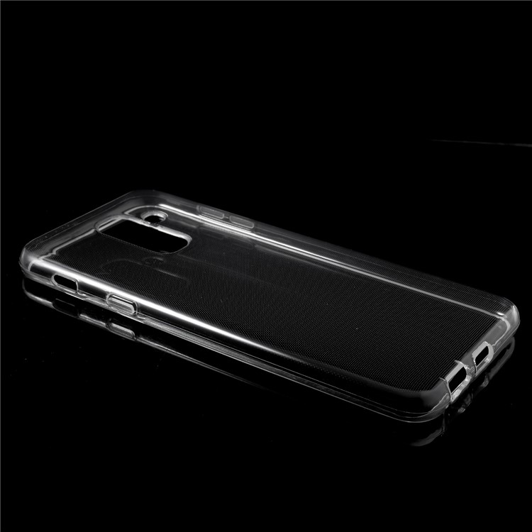 Transparent TPU Back Phone Case with Non-slip Inner for Samsung Galaxy A6 Plus (2018) / A9 Star Lite-3