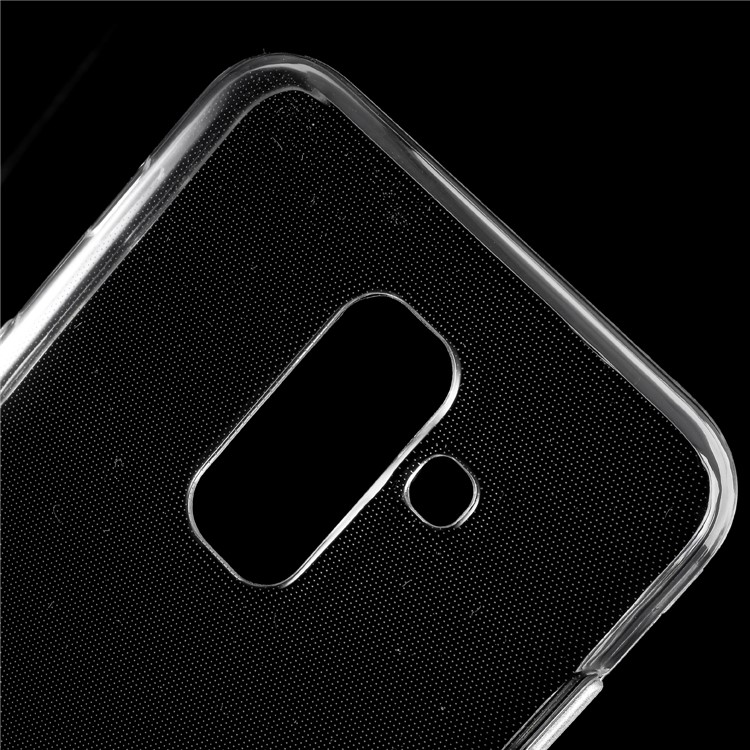 Transparent TPU Back Phone Case with Non-slip Inner for Samsung Galaxy A6 Plus (2018) / A9 Star Lite-4