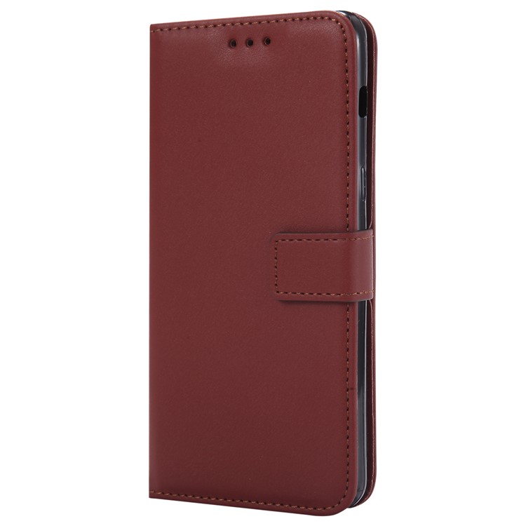 Magnetic Leather Stand Cover for Samsung Galaxy A8 (2018) - Brown-5