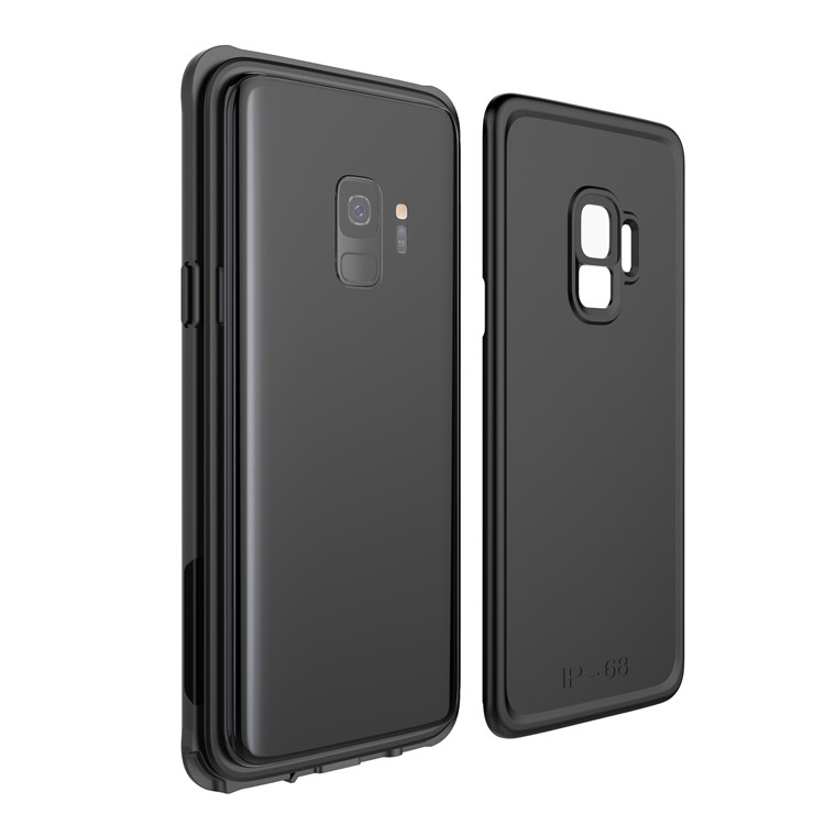 IP68 PC + TPU Underwater Dirt/Dust/Snow Proof Waterproof Combo Case for Samsung Galaxy S9 SM-G960 - Black-11