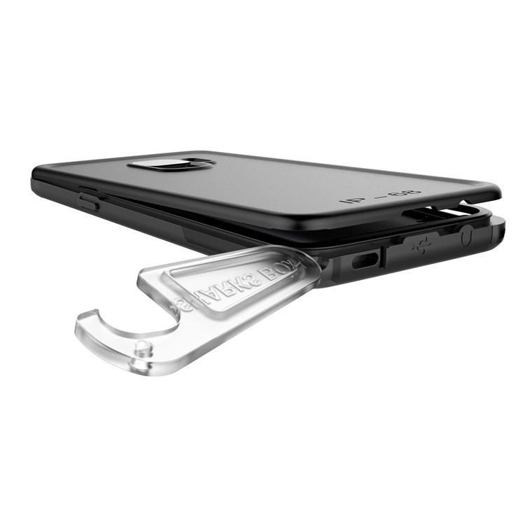 IP68 PC + TPU Underwater Dirt/Dust/Snow Proof Waterproof Combo Case for Samsung Galaxy S9 SM-G960 - Black-12