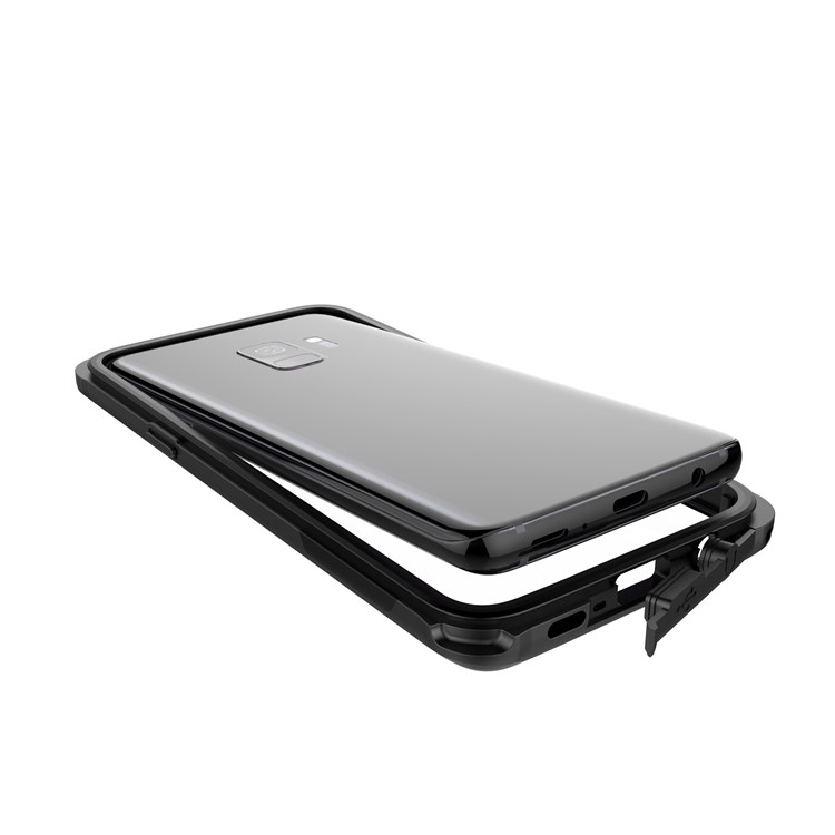 IP68 PC + TPU Underwater Dirt/Dust/Snow Proof Waterproof Combo Case for Samsung Galaxy S9 SM-G960 - Black-13
