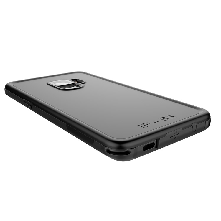 IP68 PC + TPU Underwater Dirt/Dust/Snow Proof Waterproof Combo Case for Samsung Galaxy S9 SM-G960 - Black-15