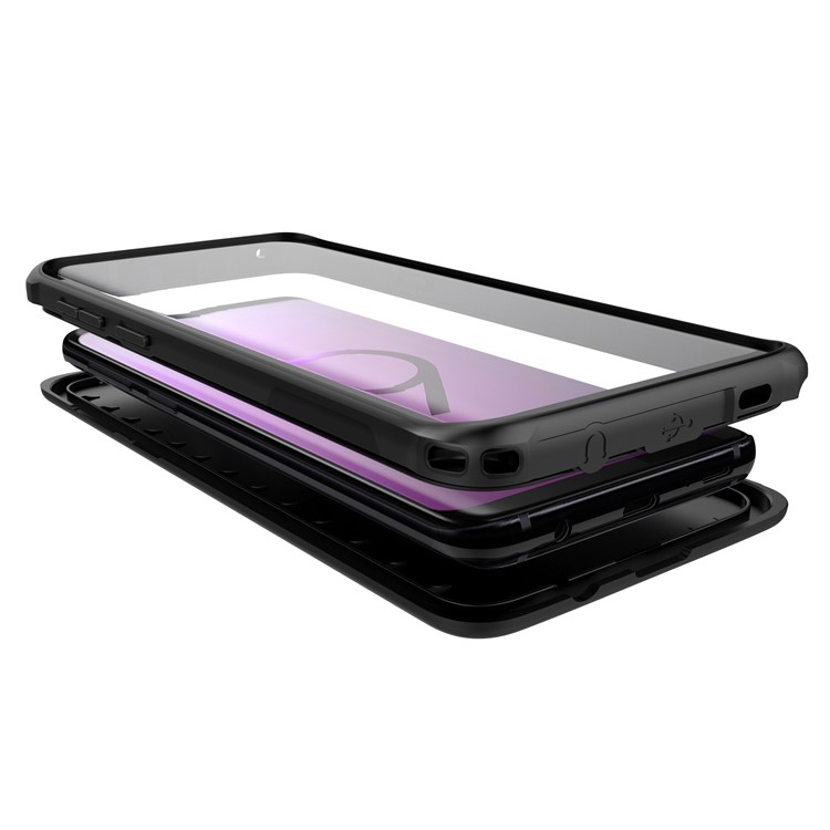 IP68 PC + TPU Underwater Dirt/Dust/Snow Proof Waterproof Combo Case for Samsung Galaxy S9 SM-G960 - Black-18