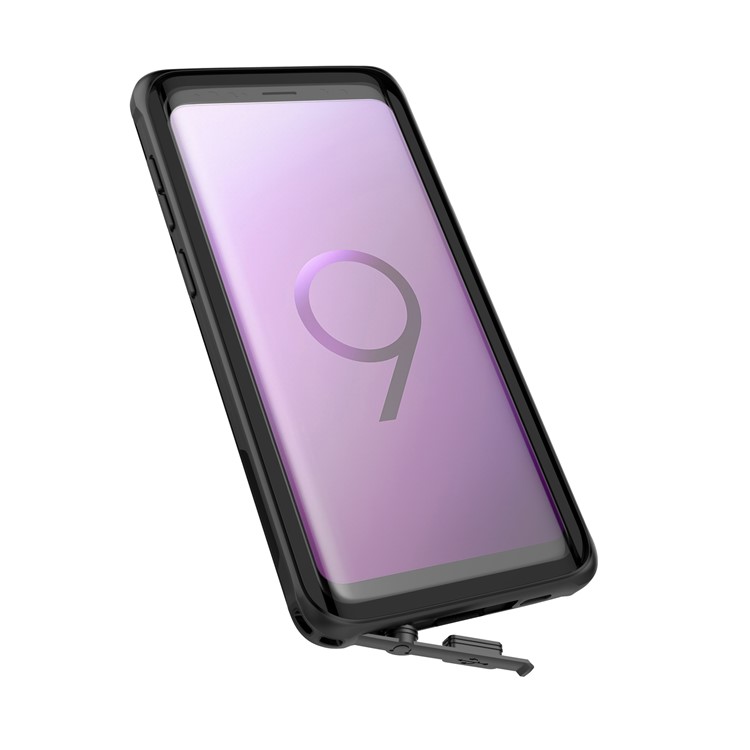 IP68 PC + TPU Underwater Dirt/Dust/Snow Proof Waterproof Combo Case for Samsung Galaxy S9 SM-G960 - Black-20
