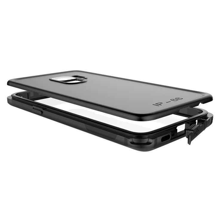 IP68 PC + TPU Underwater Dirt/Dust/Snow Proof Waterproof Combo Case for Samsung Galaxy S9 SM-G960 - Black-7