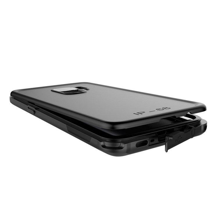 IP68 PC + TPU Underwater Dirt/Dust/Snow Proof Waterproof Combo Case for Samsung Galaxy S9 SM-G960 - Black-8