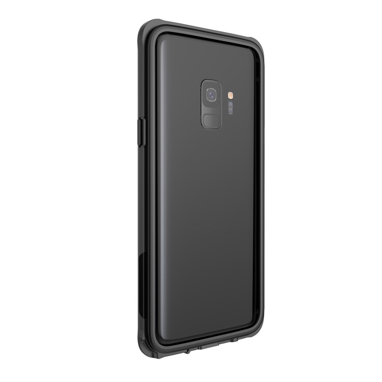 IP68 PC + TPU Underwater Dirt/Dust/Snow Proof Waterproof Combo Case for Samsung Galaxy S9 SM-G960 - Black-9