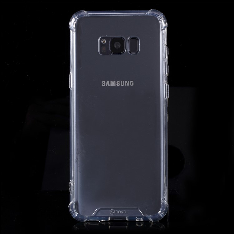 ROAR KOREA Clear Acrylic Back + TPU Edge Hybrid Shockproof Shell Case for Samsung Galaxy S8+ SM-G955-2