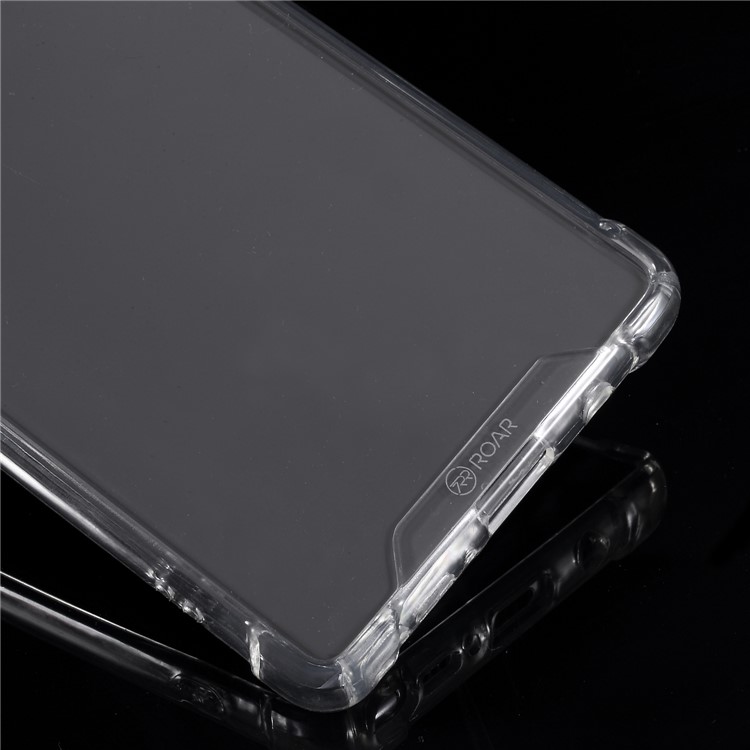 ROAR KOREA Clear Acrylic Back + TPU Edge Combo Shockproof Cover Accessory for Samsung Galaxy Note 8 N950-4