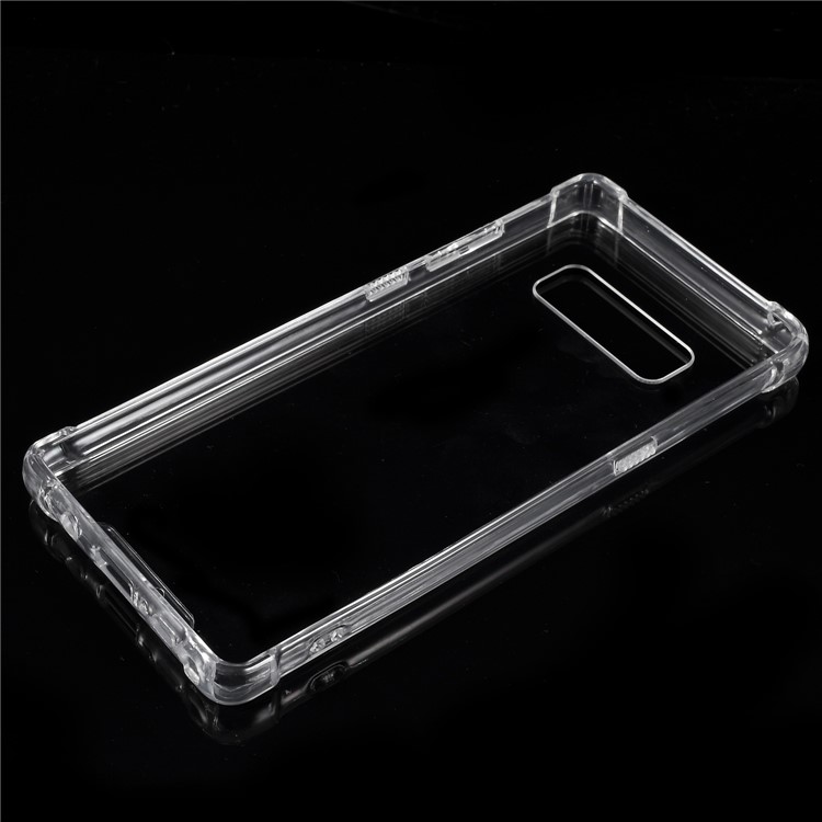 ROAR KOREA Clear Acrylic Back + TPU Edge Combo Shockproof Cover Accessory for Samsung Galaxy Note 8 N950-5